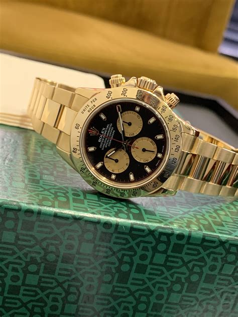 rolex paul newman yellow gold